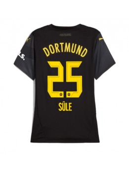 Borussia Dortmund Niklas Sule #25 Auswärtstrikot für Frauen 2024-25 Kurzarm